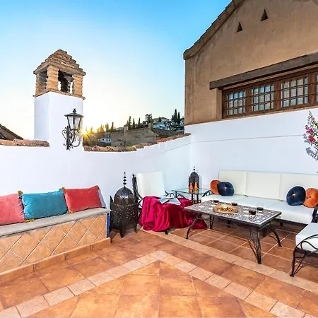 בית נופש Morayma House Terrace With Views To Alhambra גרנדה