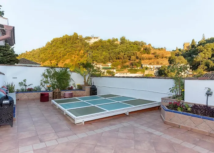 בית נופש Morayma House Terrace With Views To Alhambra *