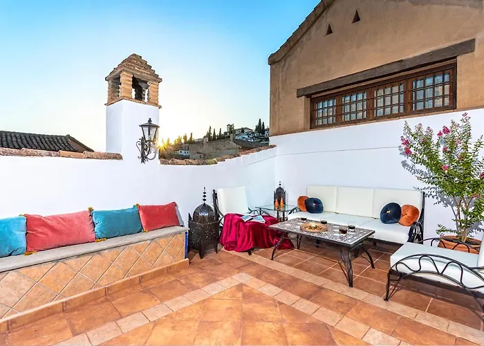 בית נופש Morayma House Terrace With Views To Alhambra גרנדה